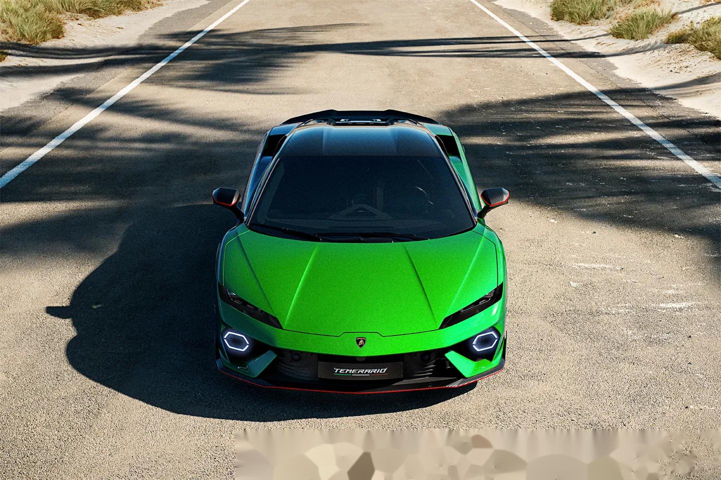 兰博基尼 temerario 全新4.0t双涡轮增压v8发动机,准确来说排量是3