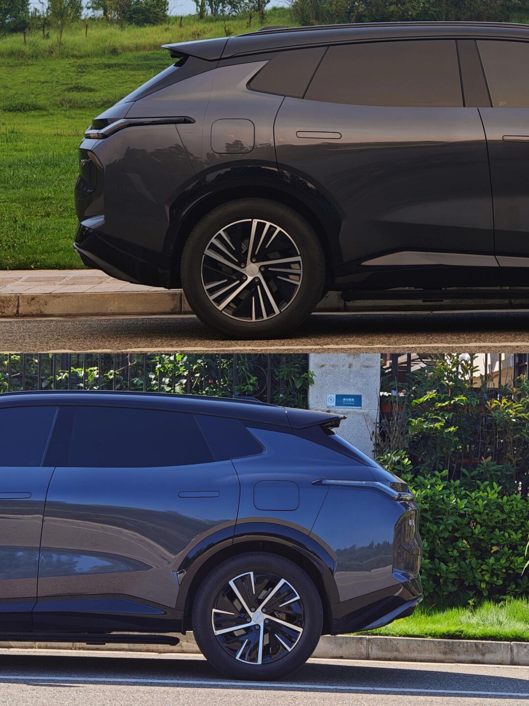 小成本改装轮毂样式/领克08原车19寸轮毂