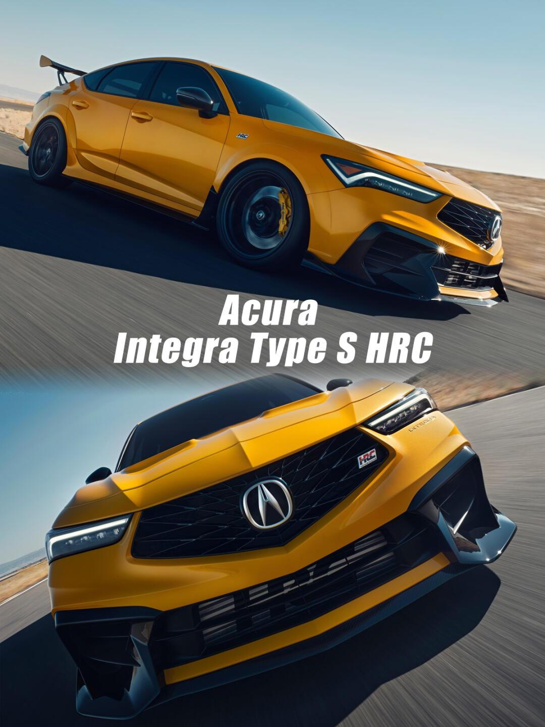 讴歌integra type s hrc原型车正式发布