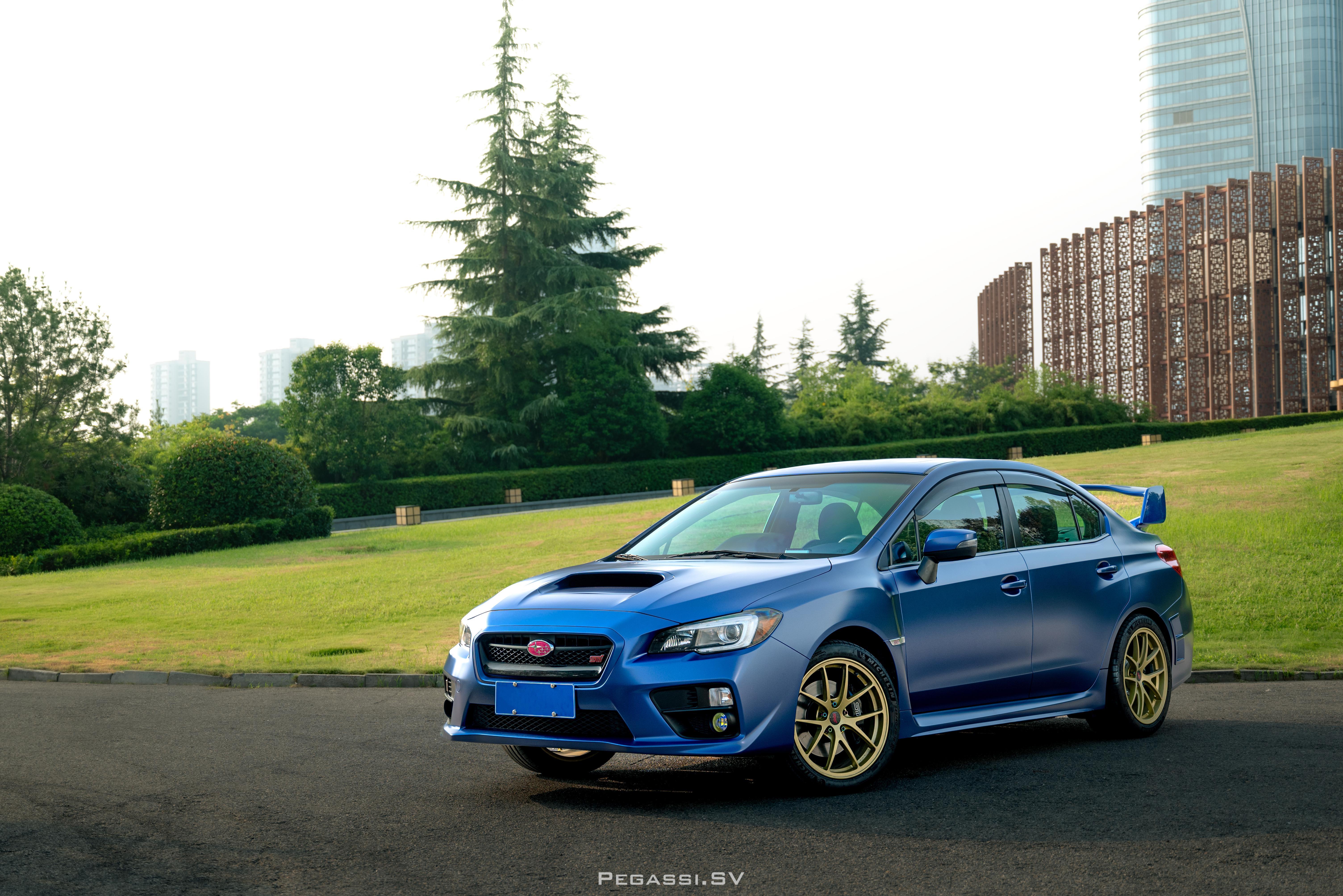 impreza wrx sti 再难见到的一抹拉力蓝_斯巴鲁wrx社区_易车社区