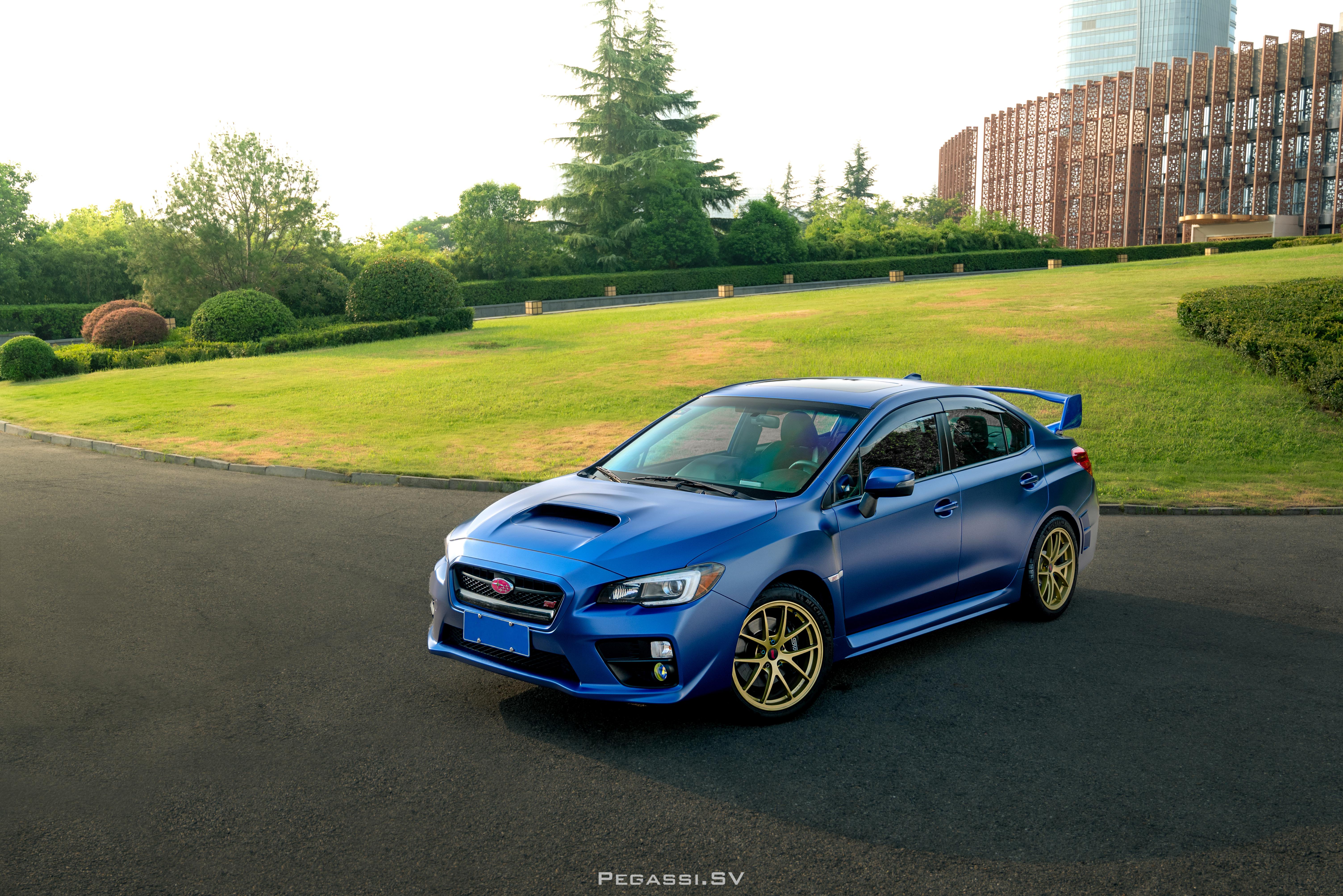 impreza wrx sti 再难见到的一抹拉力蓝_斯巴鲁wrx社区_易车社区