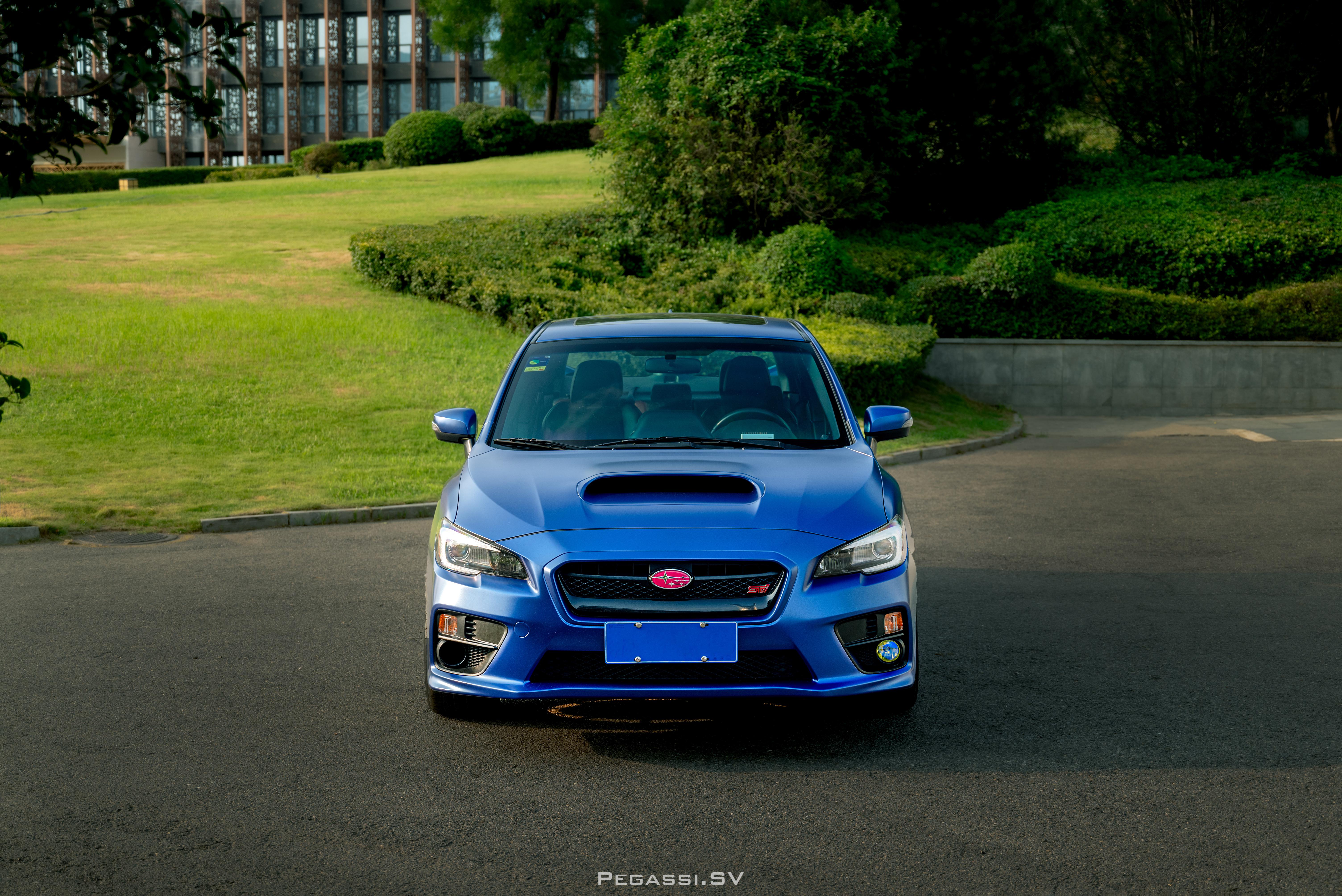 impreza wrx sti 再难见到的一抹拉力蓝_斯巴鲁wrx社区_易车社区