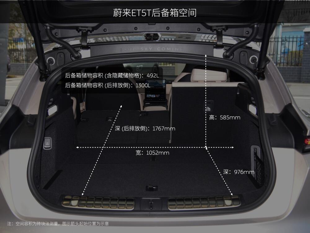 保时捷卡宴后备箱容积图片