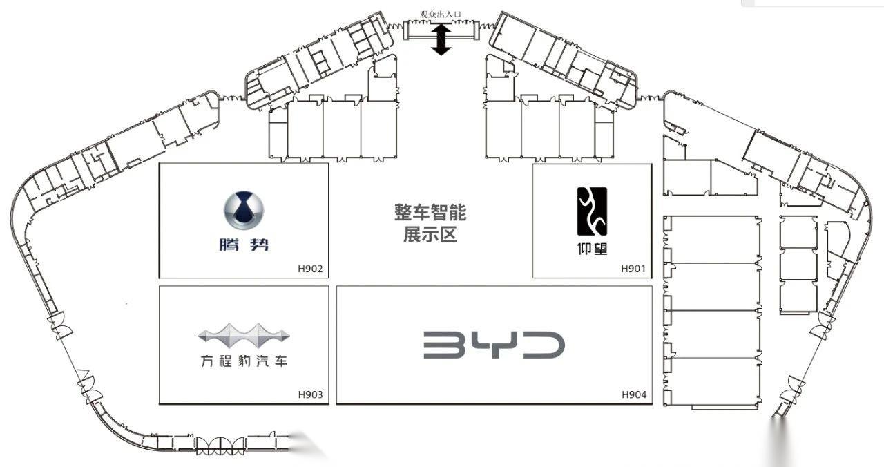成都车展展位图公布,12个展厅加1个室外体验区,拿走不谢_汽车杂谈社区