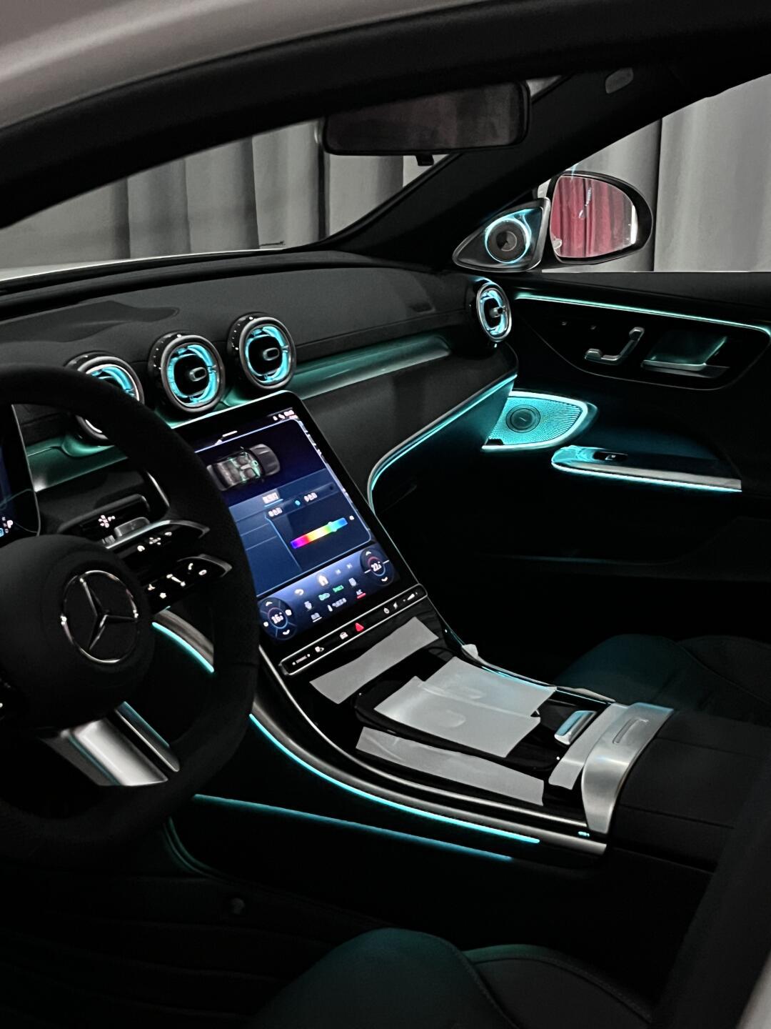 07奔驰c200 提车后第一件事 竟然是