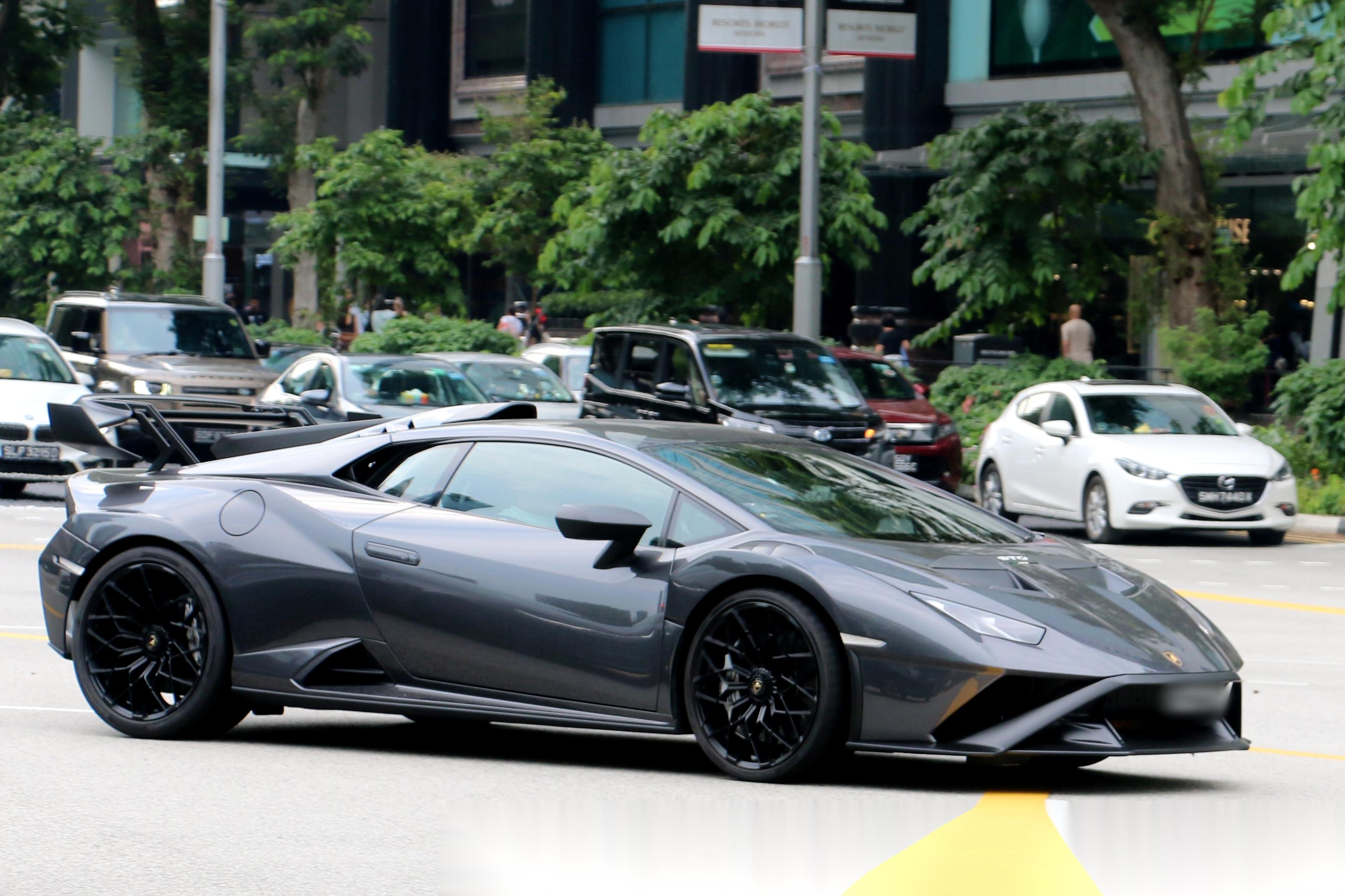 街车拍 新加坡 no.558 兰博基尼 aventador lp 780-4 u