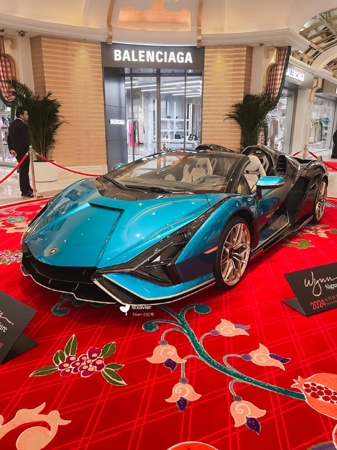 兰博基尼sian roadster 闪电73