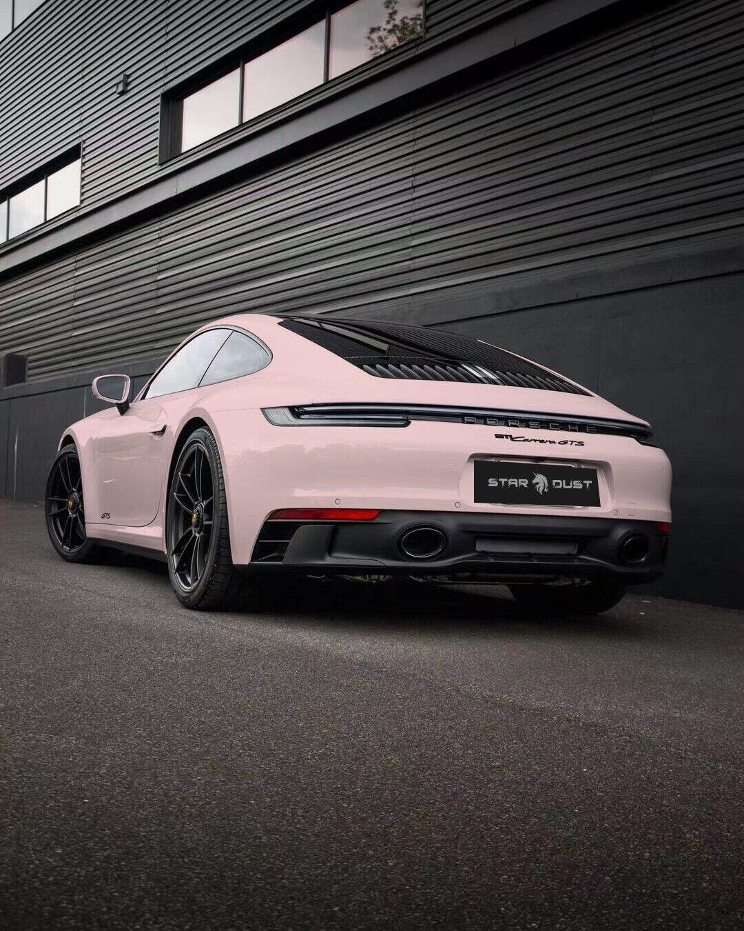 姐妹们!保时捷还是改粉色好看啊!94