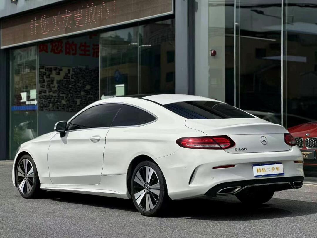 21年奔驰c级(进口)c200轿跑车 车架号052473/ 1.5t前置后驱 9