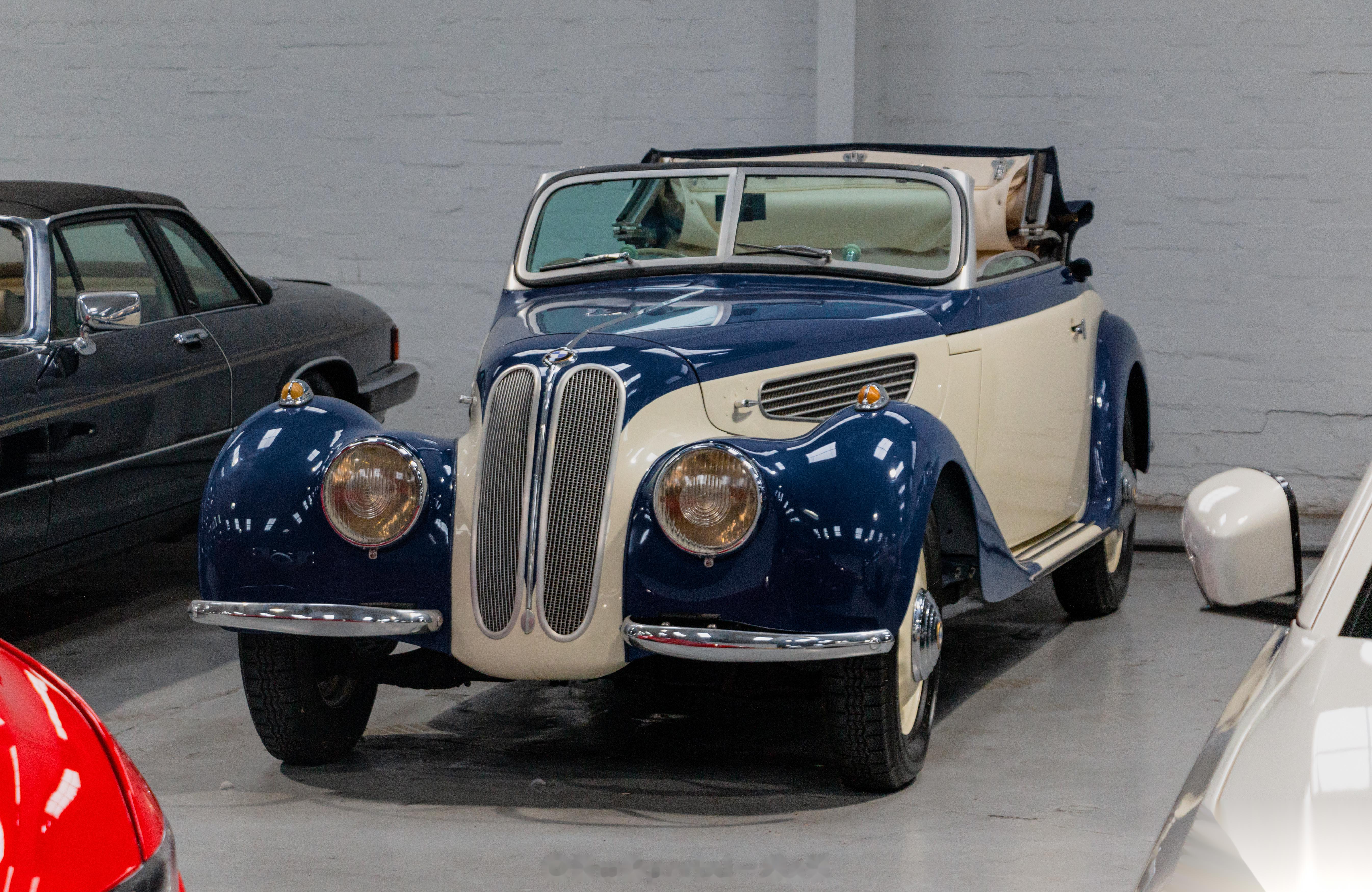 一台几乎没有多少人认识的战前老登车 1937 bmw 327 cabriolet_宝马3