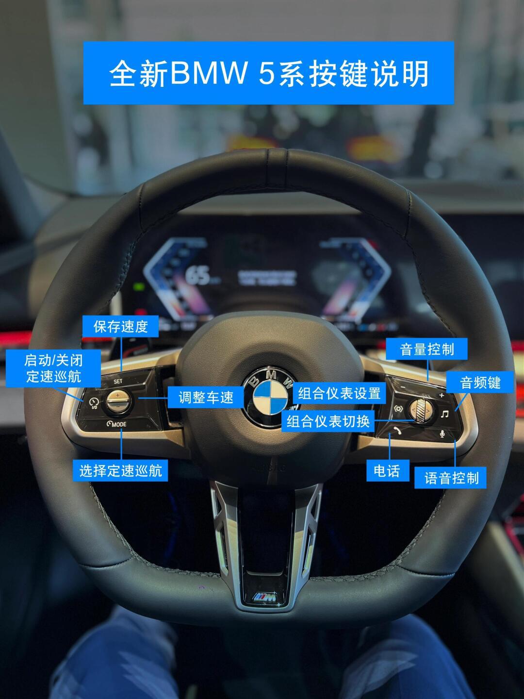 宝马5系功能键图