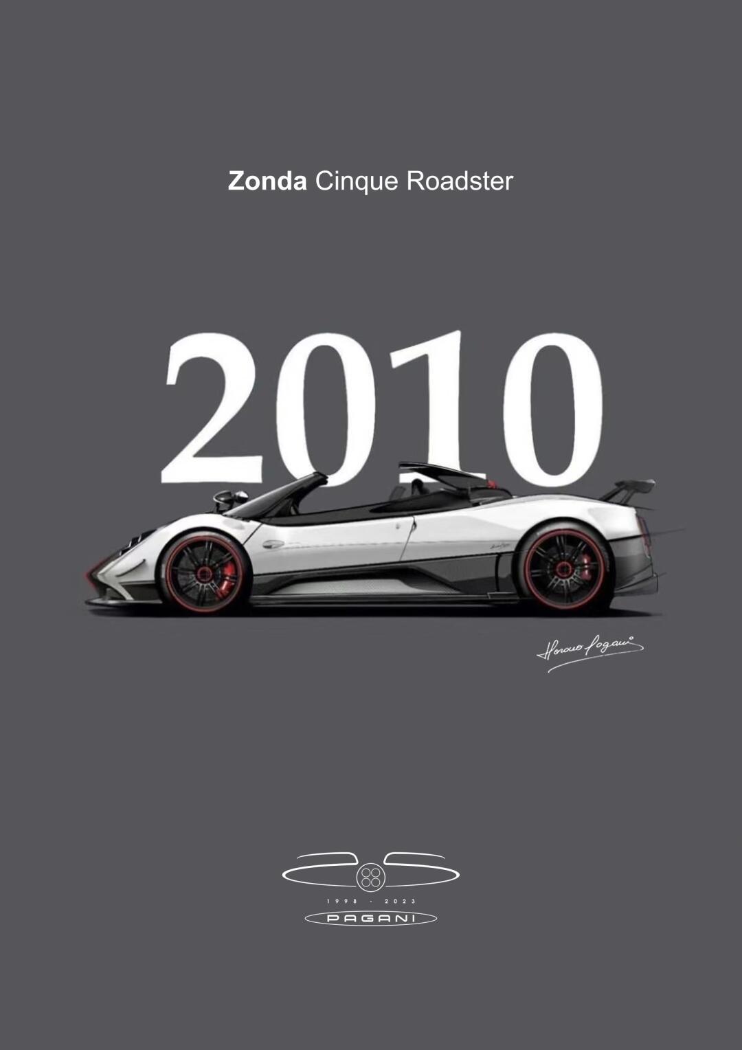 帕加尼pagani 风之子zonda 1999-2017 9495