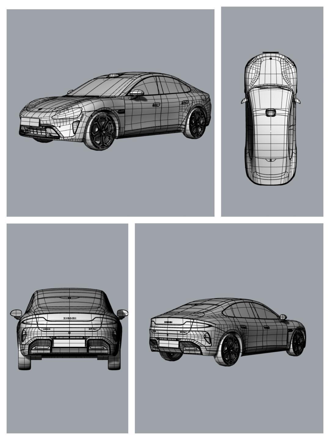 犀牛建模作品简单图片