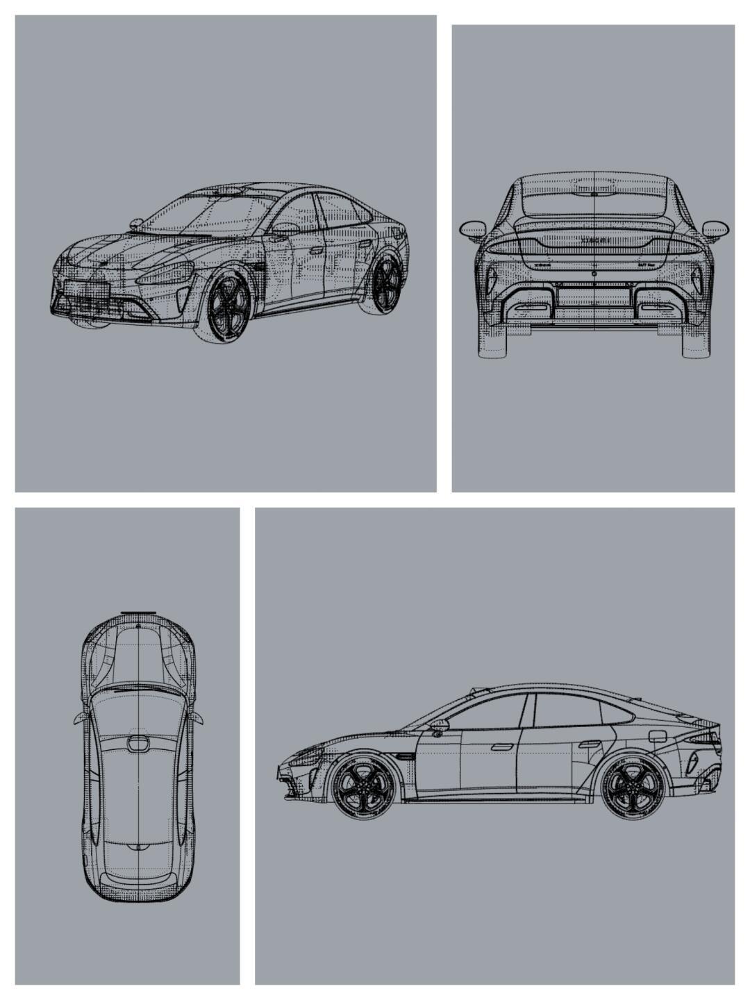 犀牛建模作品简单图片