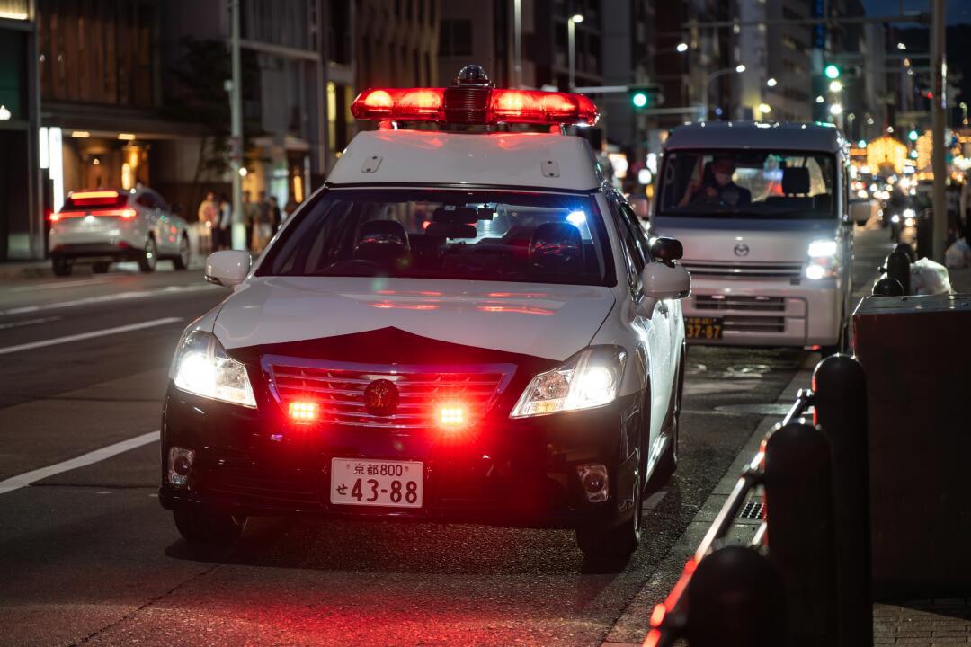 日本警车东京图片