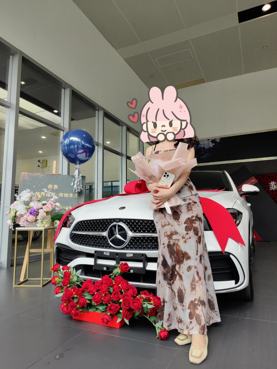 提车梅赛德斯奔驰c260l