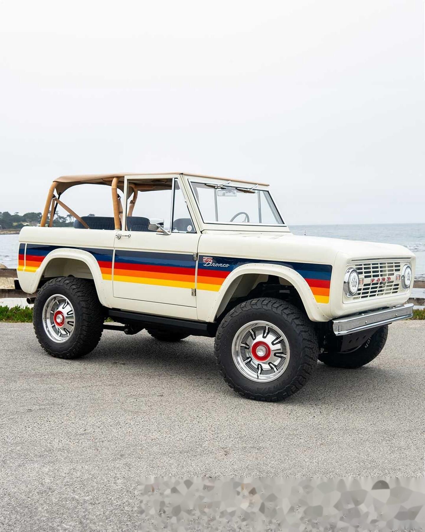 这辆ford bronco,一眼惊艳,两眼超级惊艳,三眼爱ta一万年_福特烈马