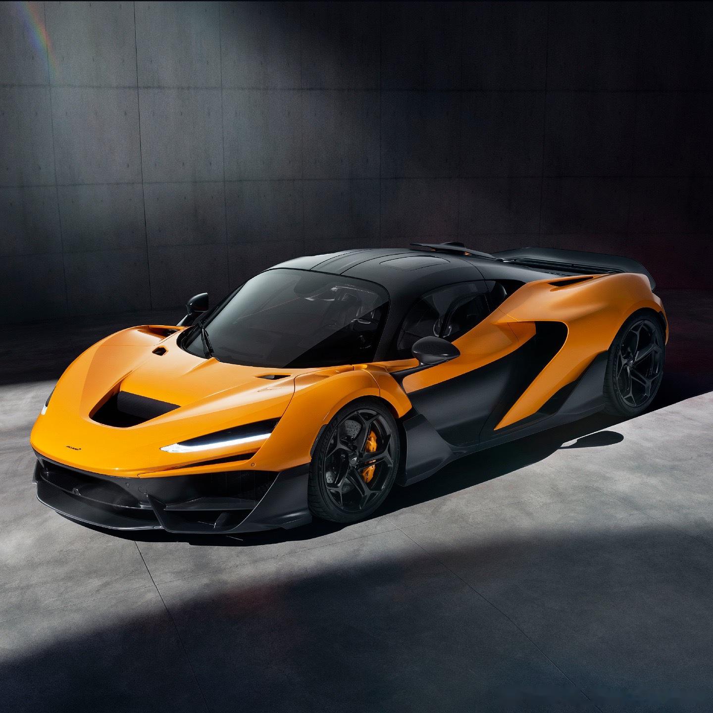 迈凯伦的全新旗舰,也是迈凯伦p1的继任车型:w1.