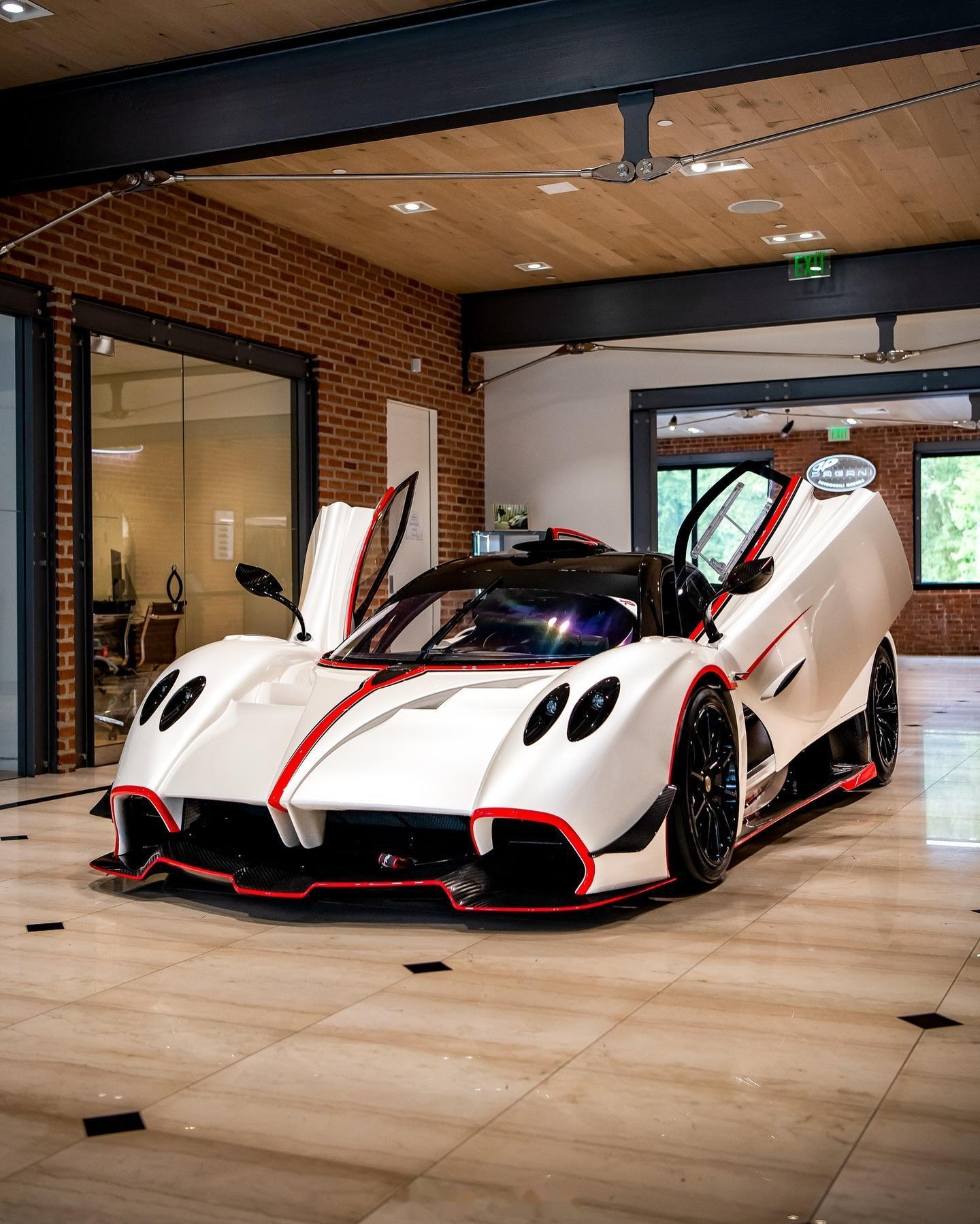 白骑士pagani huayra r