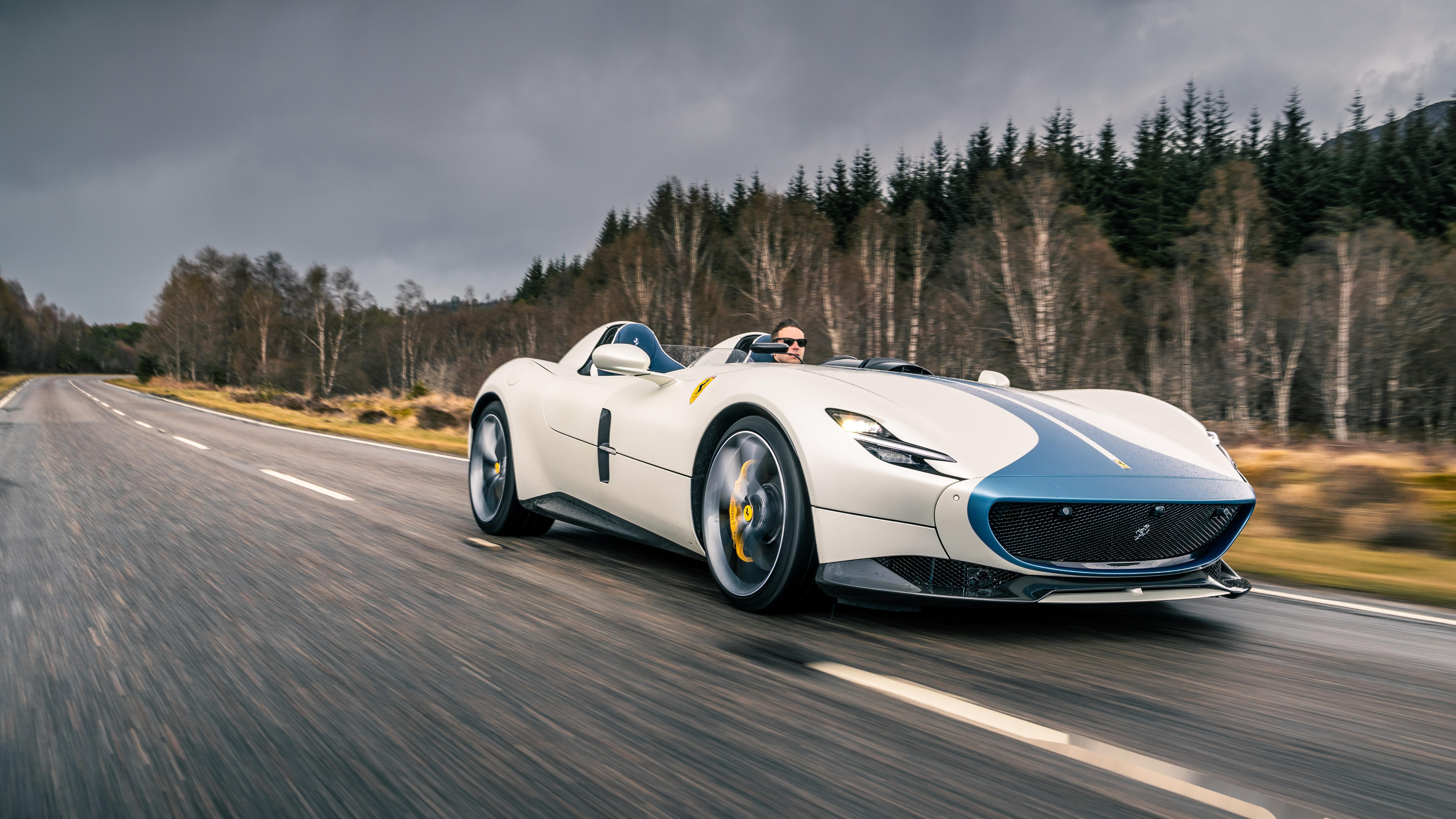 ferrari monza sp2 还是法拉利会玩! (4k)