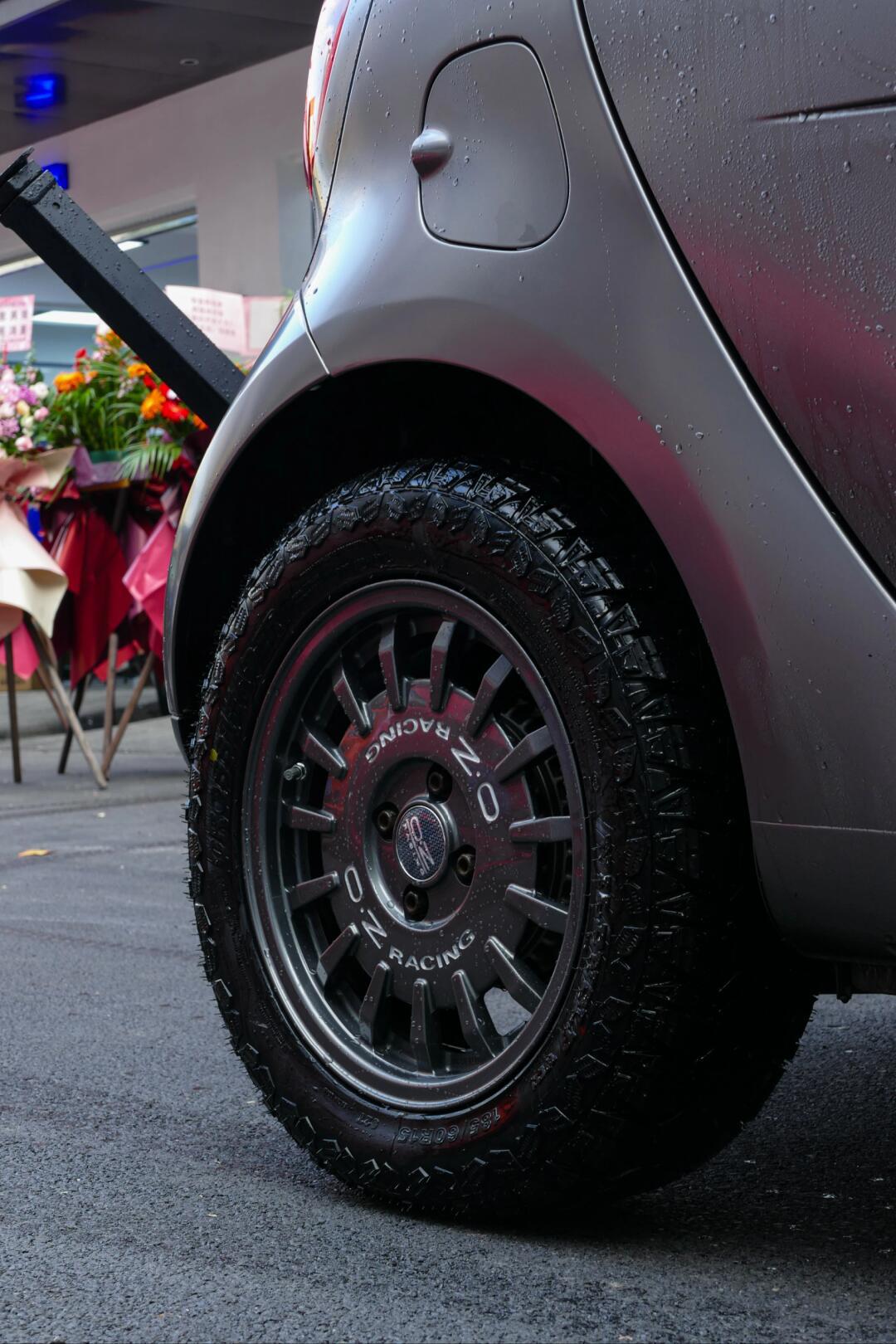 smart453改装越野轮毂轮胎