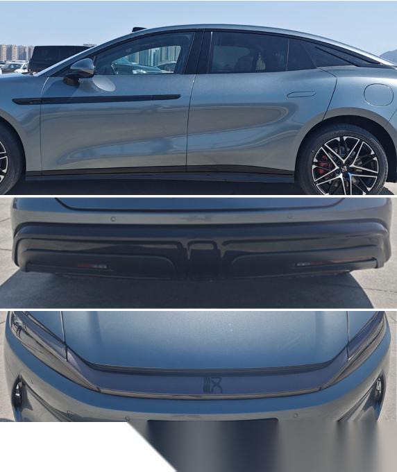 比亚迪汉 l,搭载 580 kw 的电机,零百 2.7 秒! 前电机 230 k