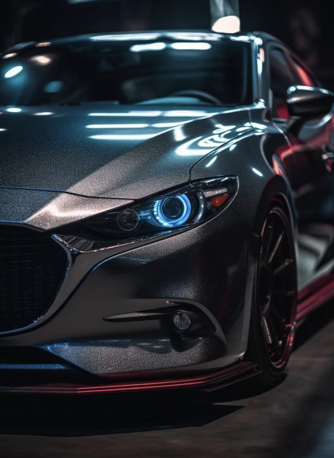 这样改装的马自达3昂克赛拉你喜欢吗?