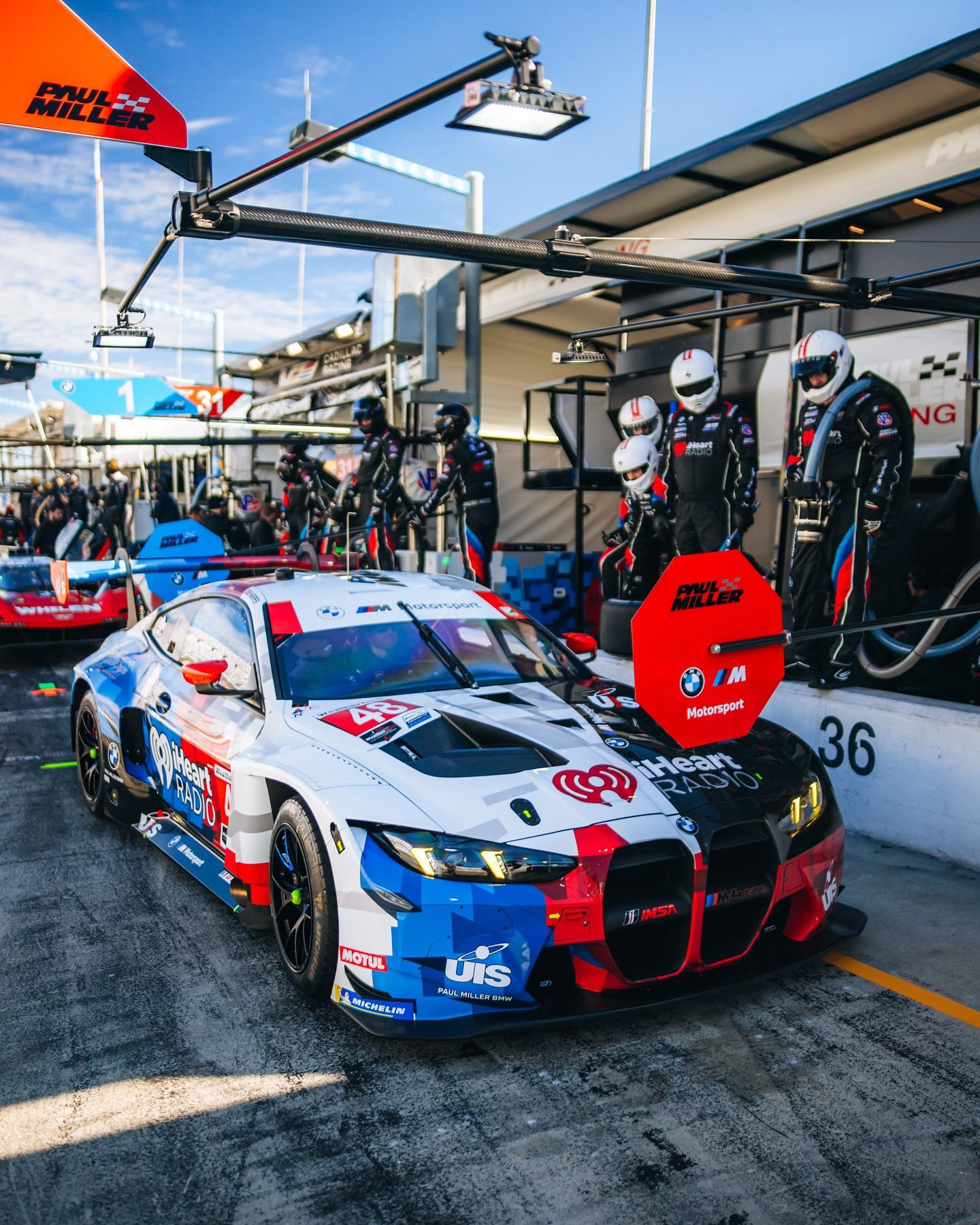 paul miller racing宝马m4 gt3 evo涂装 宝马加大了im