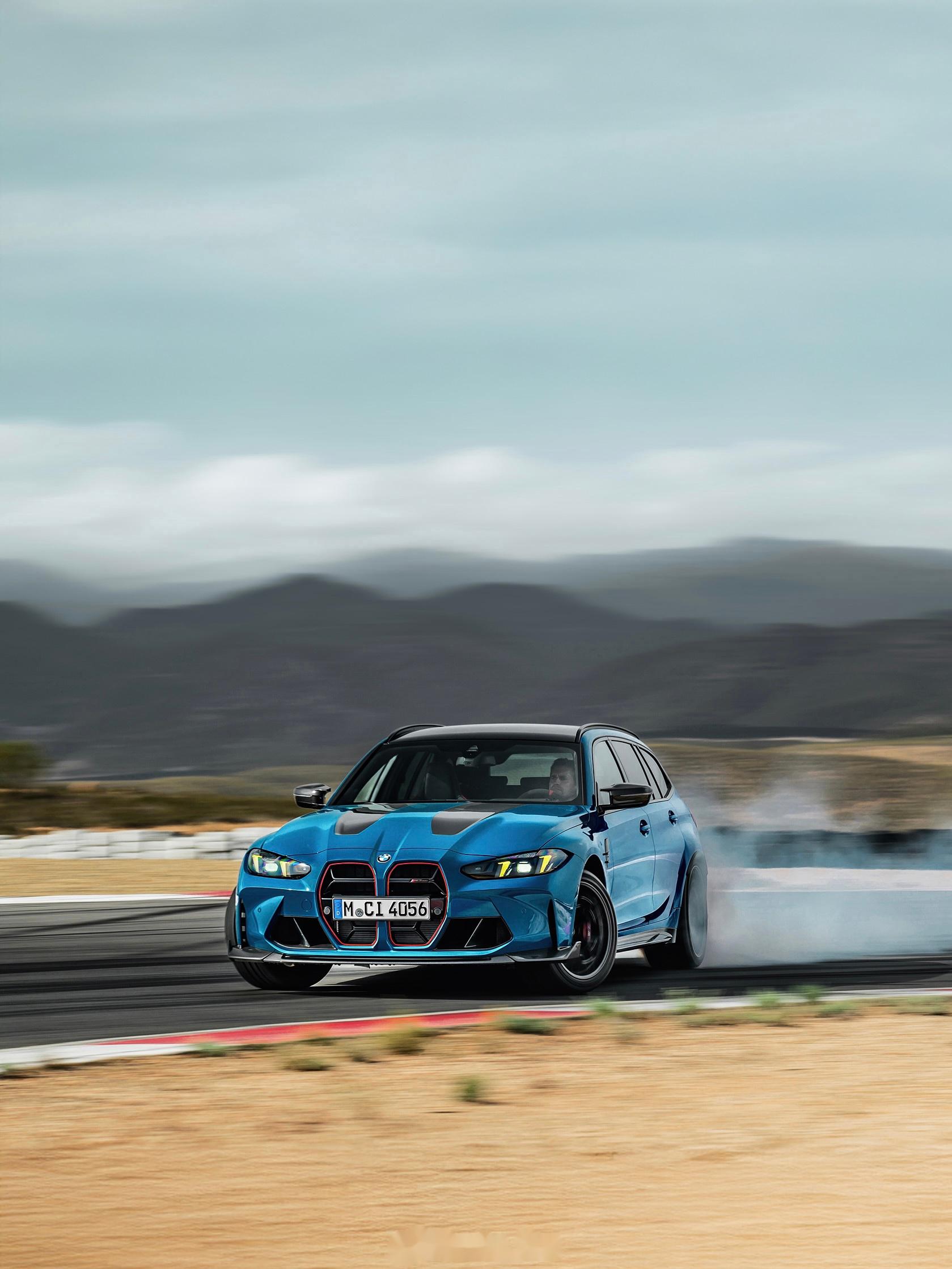 宝马全新m3 cs touring你们觉得咋样?这个红色双肾和黑色包围太帅了!