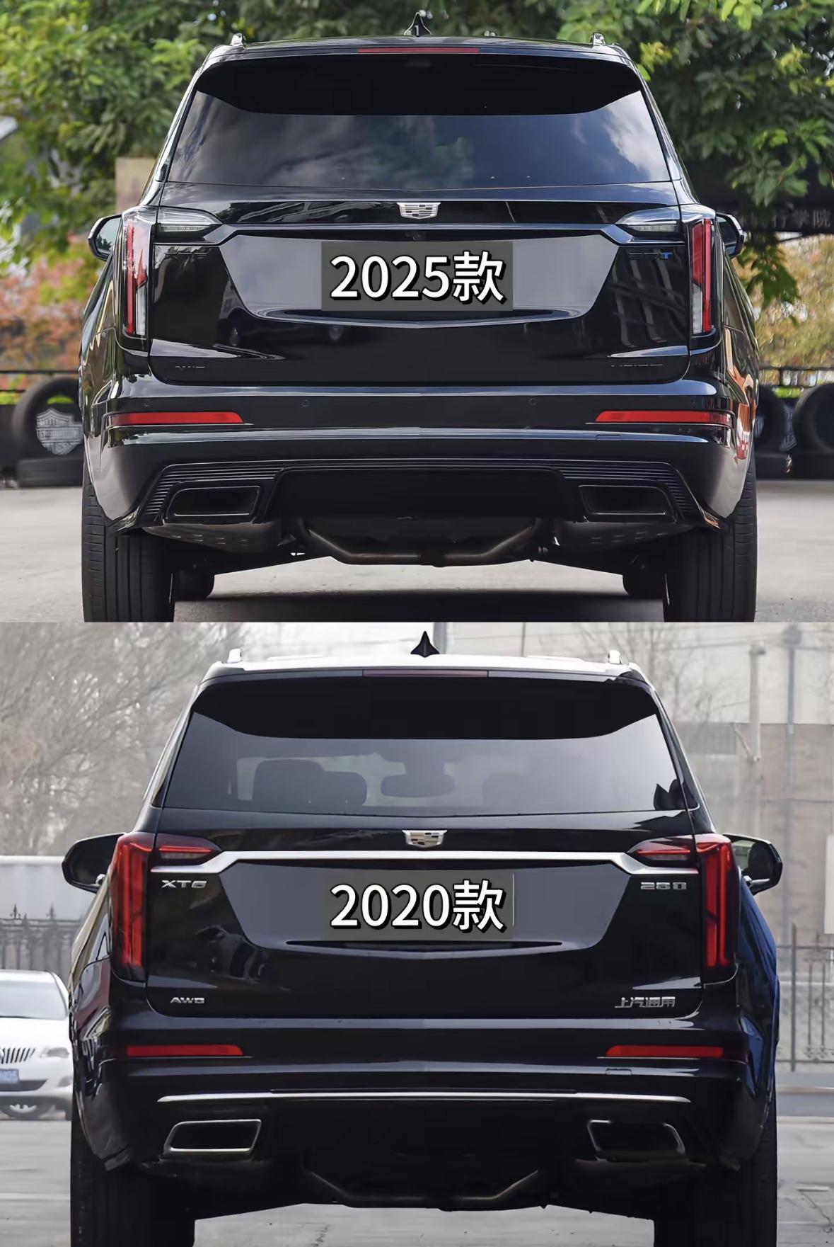 凯迪拉克xt6四年变化