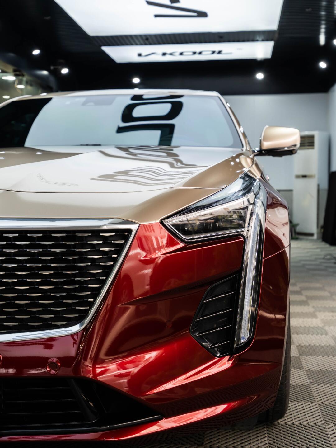 当凯迪拉克ct6邂逅迈巴赫双拼色你喜欢吗?