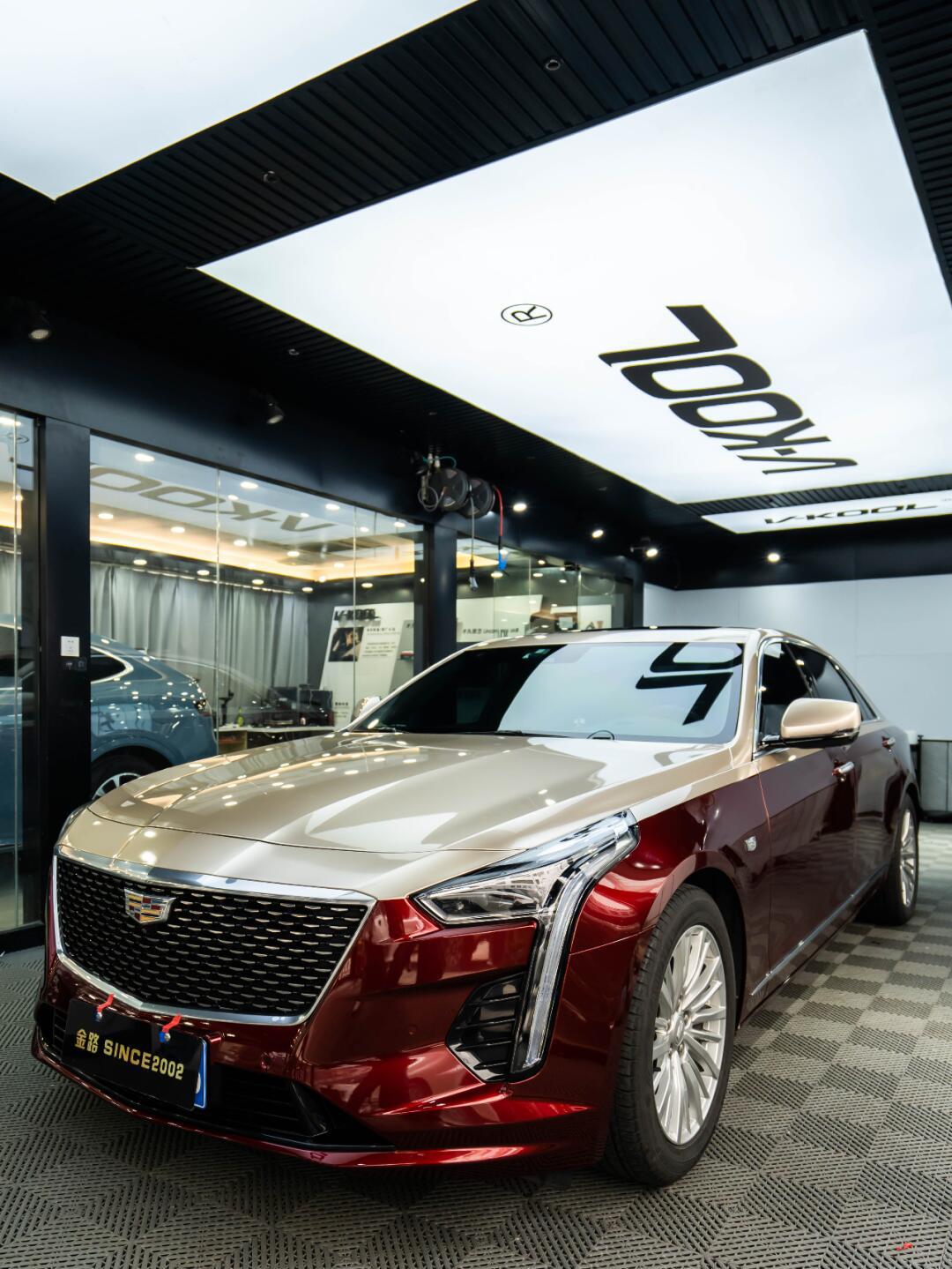 当凯迪拉克ct6邂逅迈巴赫双拼色你喜欢吗?