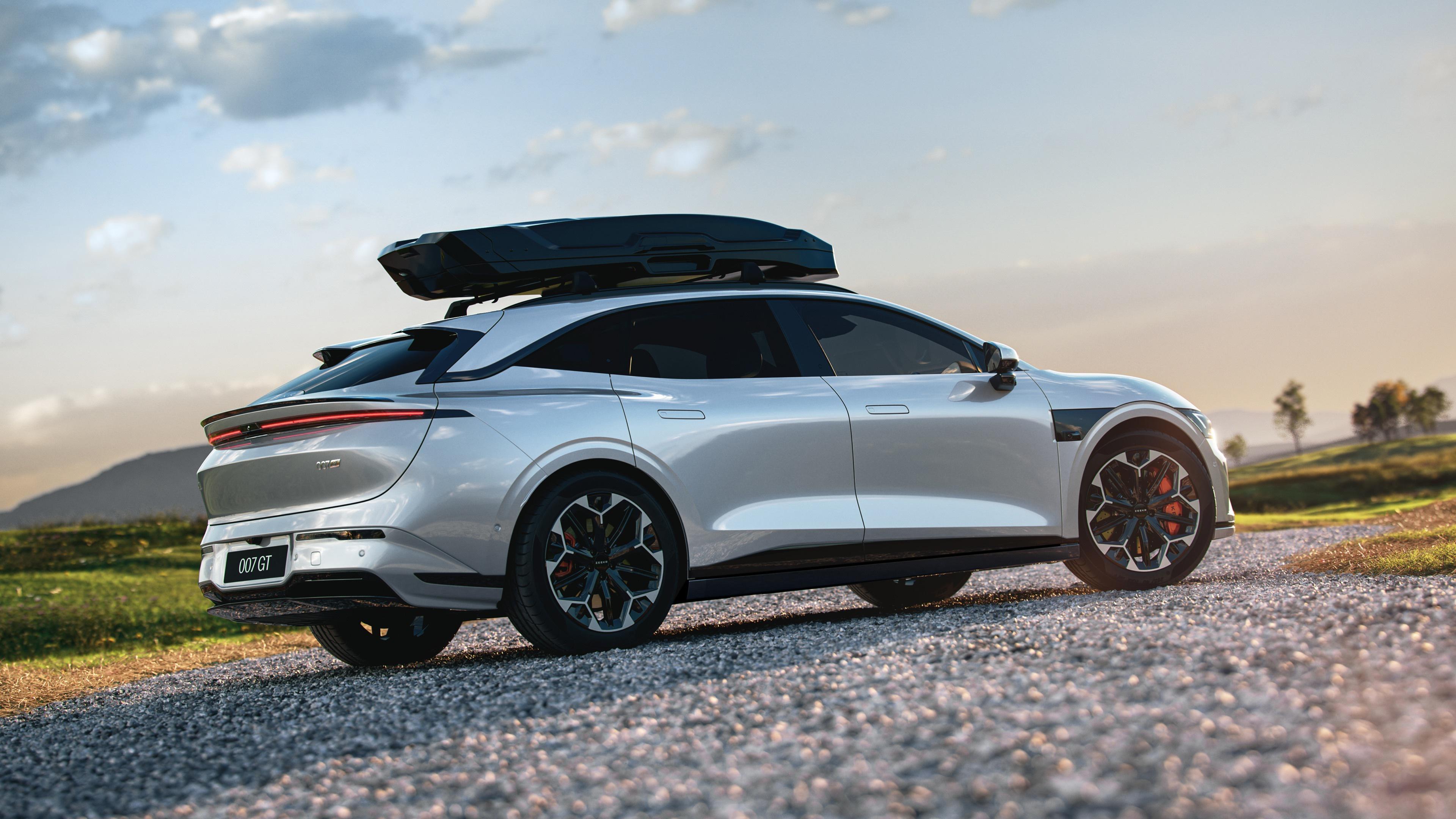 我说极氪007gt是目前猎装颜值