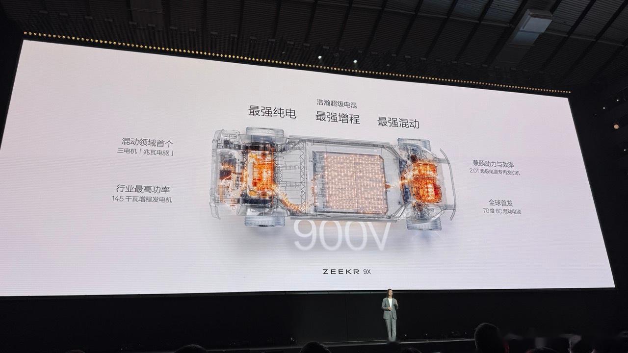 明确了！极氪9X是一台插混车型，不是增程式车型！ 为了突出极致的纯电驾驶感，所以_ZEEKR 9X社区_易车社区