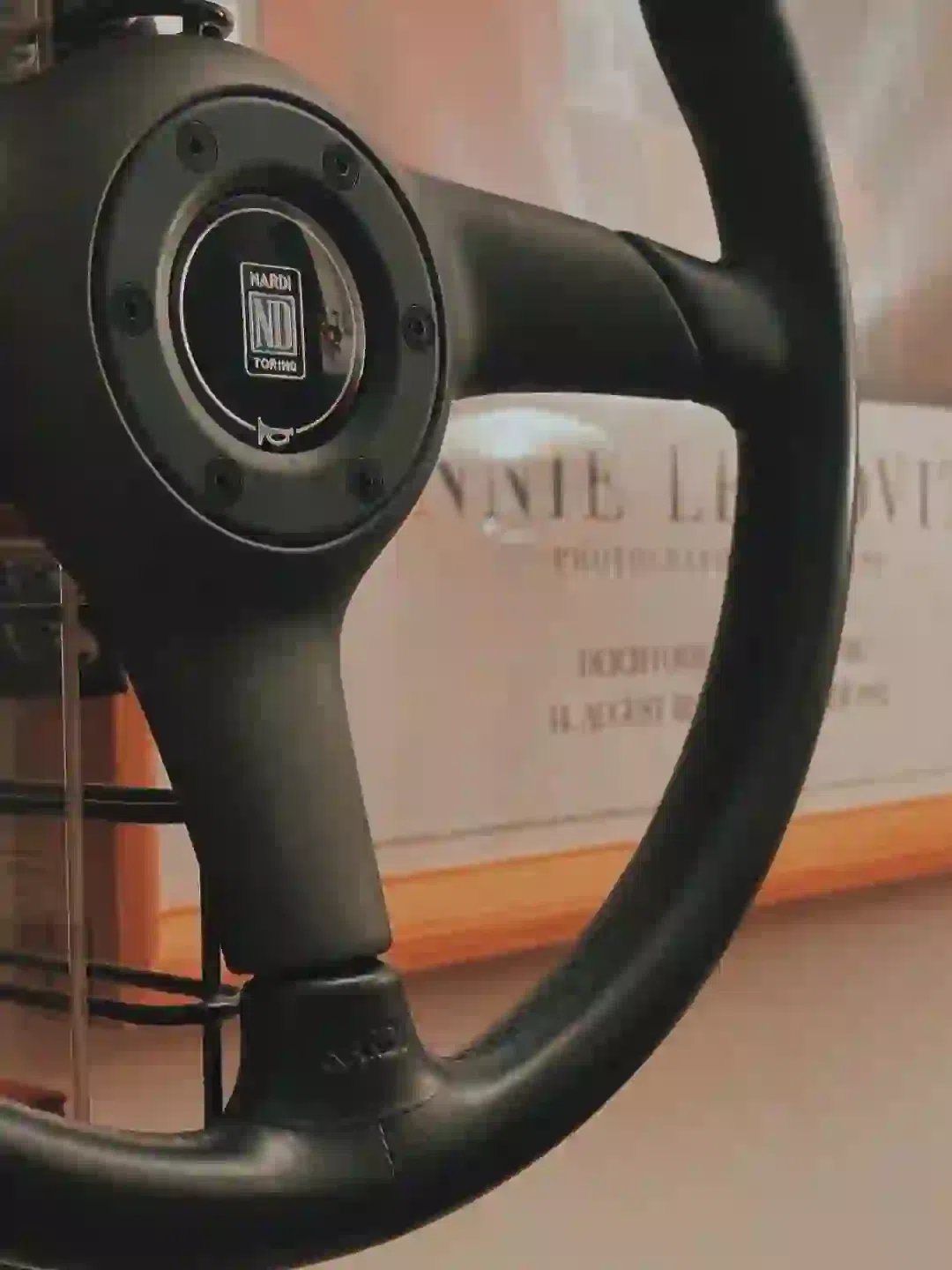 🚗nardi复古方向盘 适用于复古空间展示
