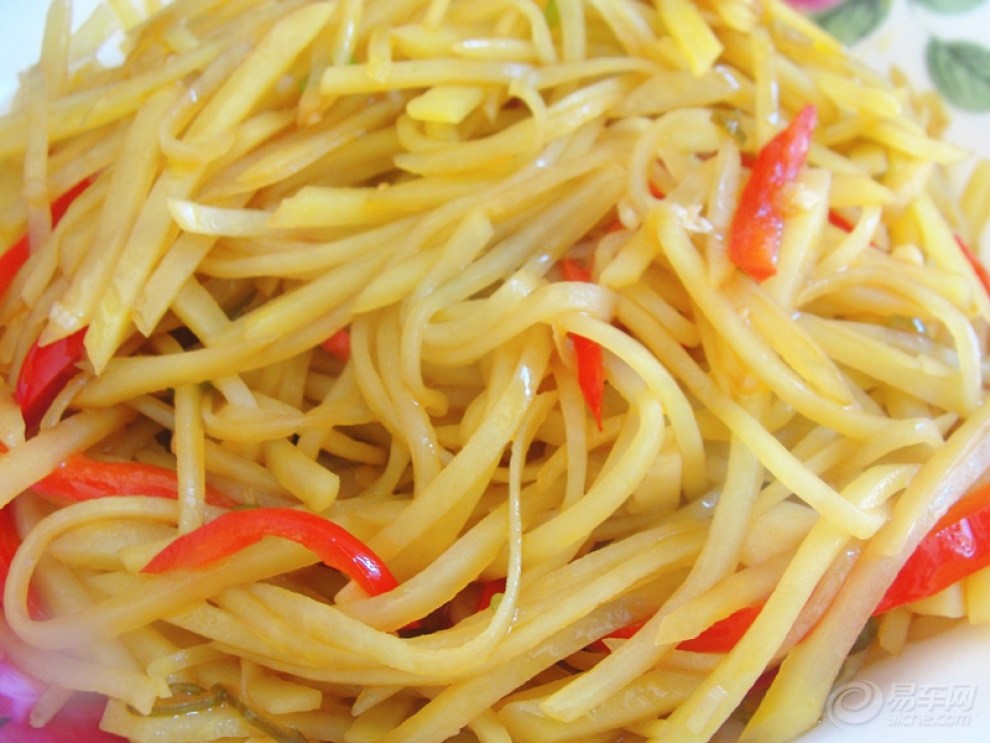 【我的百变菜谱】红椒土豆丝