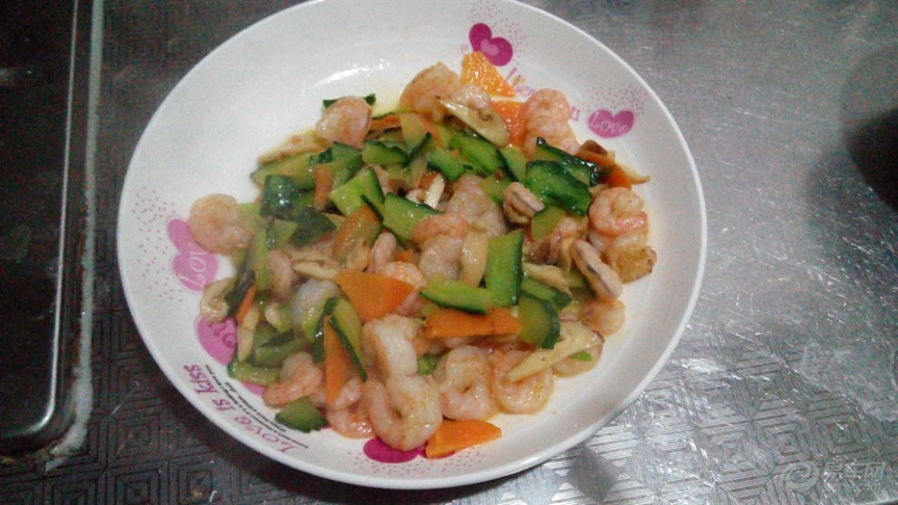 【马上有松茸】媳妇的松茸炒虾仁