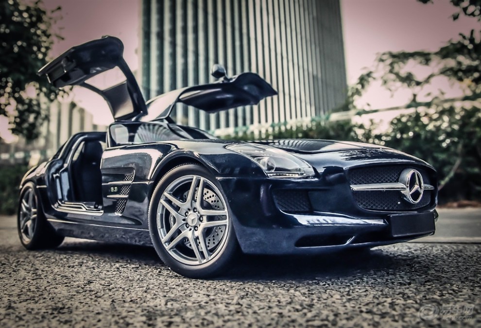 奔驰sls amg街拍 棚拍