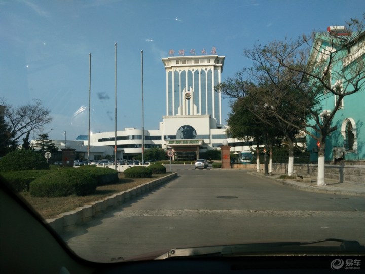 烟台开发区新时代大酒店,准备返回啦.里程记录.169.9km.