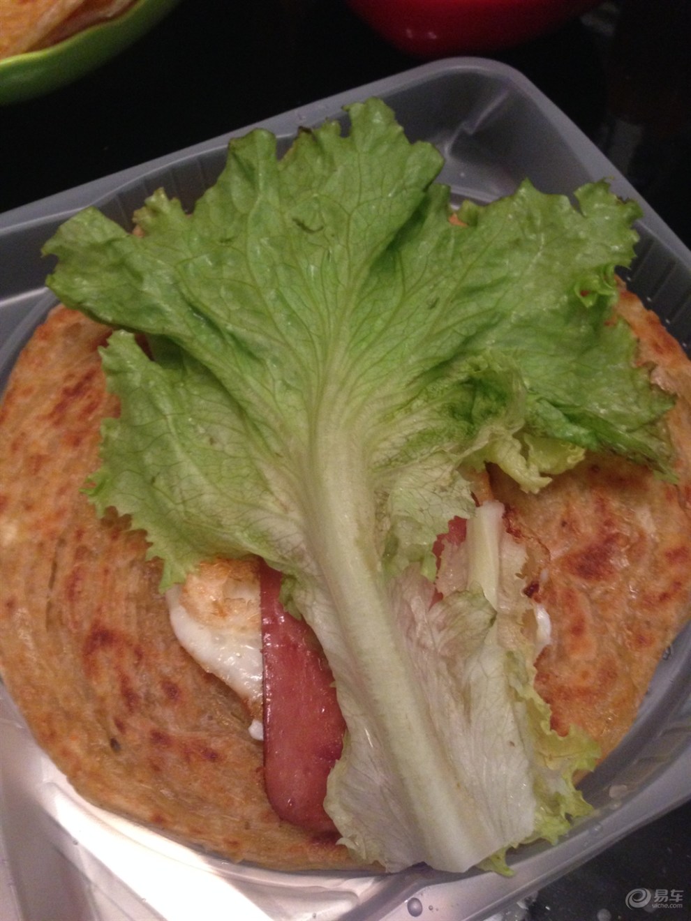 【原创首发】半diy手抓饼夹火腿