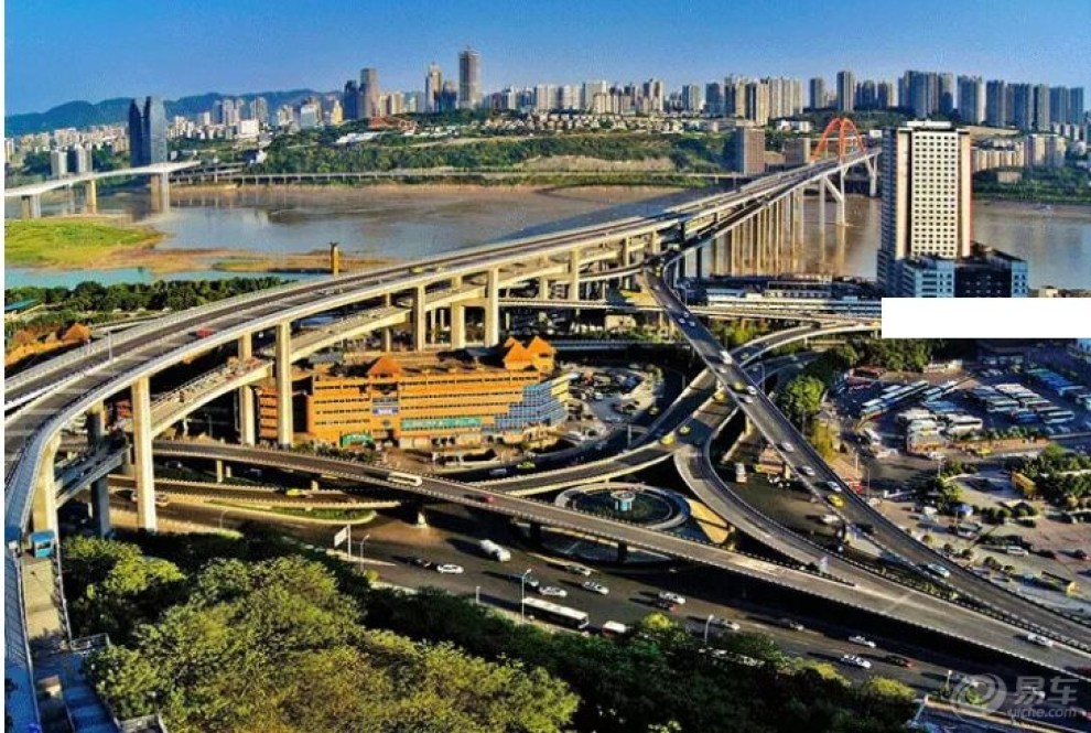 重庆的公路立交,美得惊艳了世界!