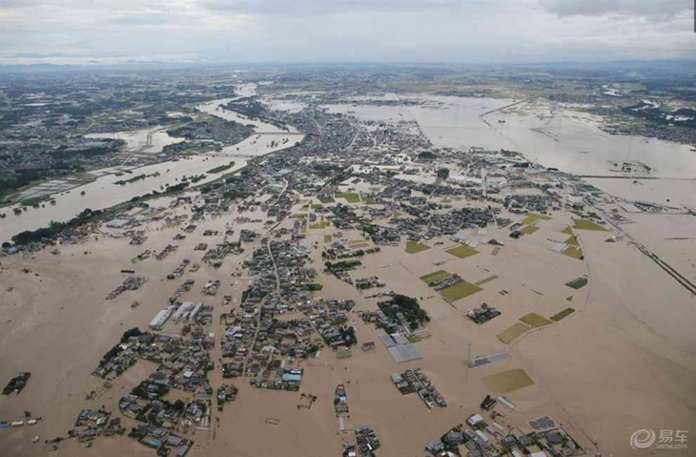 日本也水灾了