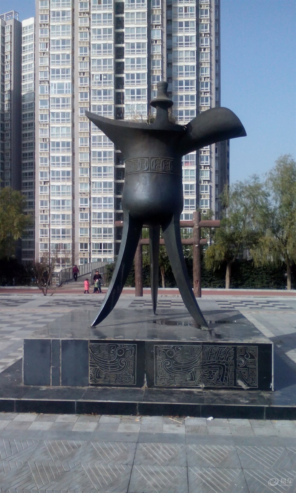 大雪过后,漫步帝都广场