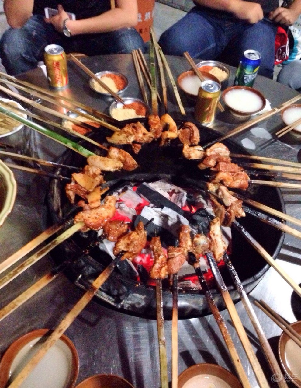 荣威rx5让我倍儿有面子,醉西昌火盆烧烤味更好