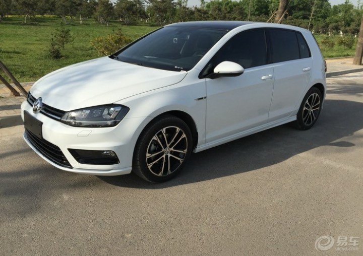 my love 高尔夫7-rline提车作业