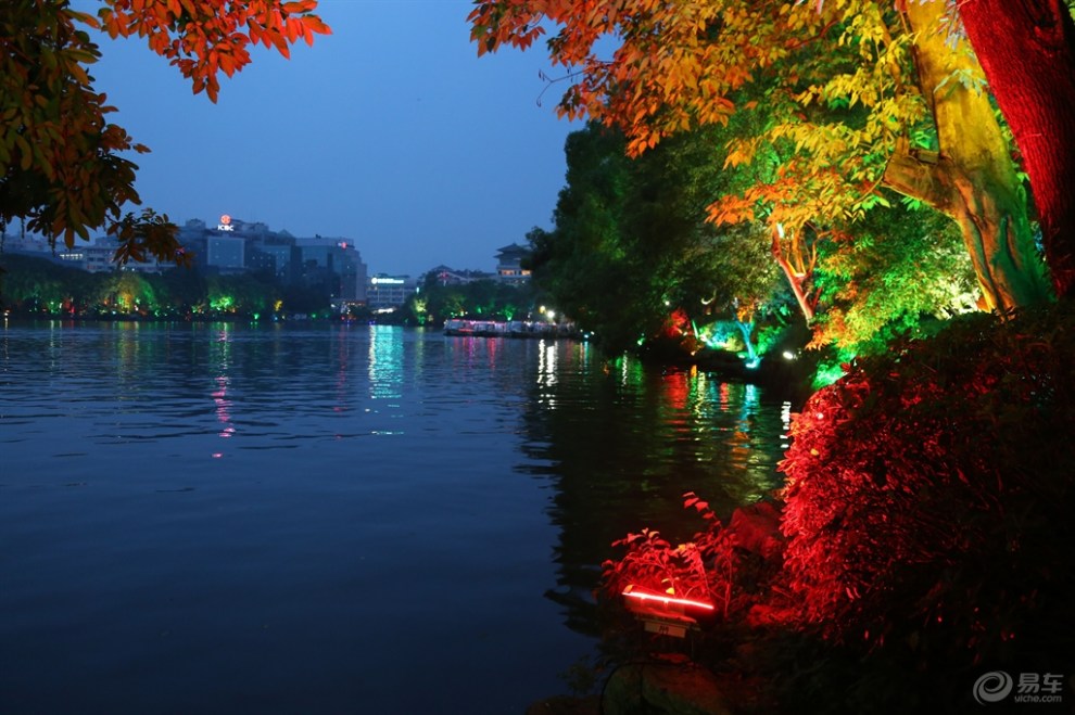 【精華大比拼】桂林榕杉湖夜景