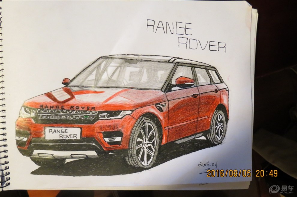 【手绘汽车故事】----------运动健将保时捷卡宴