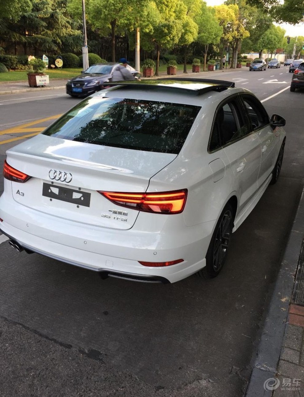 17款奥迪a3 运动三厢提车