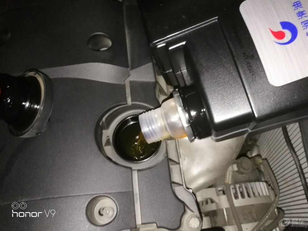 爱车养成我示范#巧用空压机自己换机油