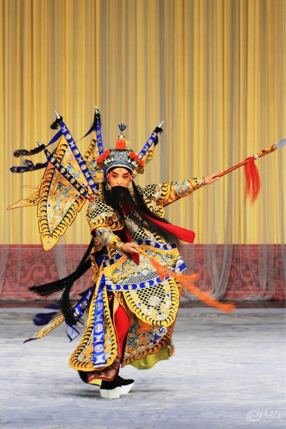 2017-8-12青年京剧团中华剧院上演京剧《麒麟阁》